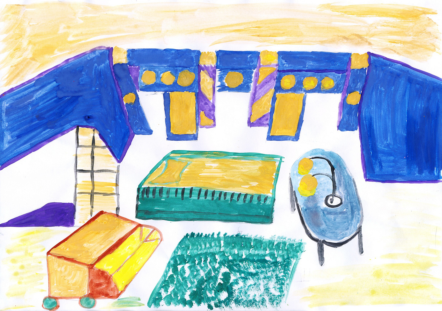 Конкурс детского рисунка «Детская моей мечты! Раскрась мечту!» 